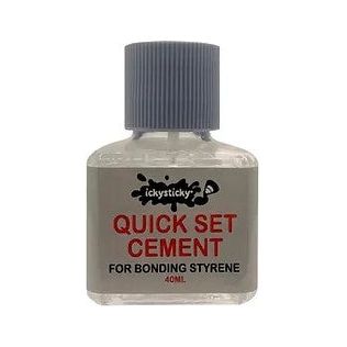 IckySticky [13411] Liquid cement, Quick set - 40ml