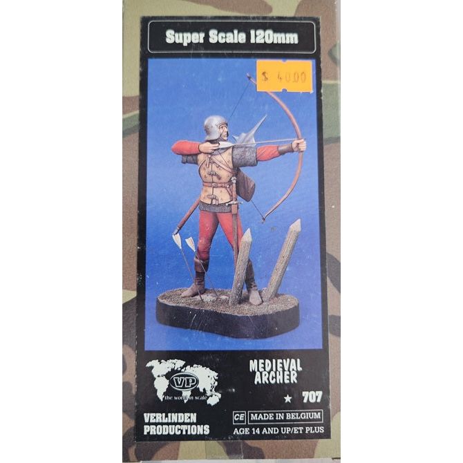 Figura Parà Inglese II Guerra Mondiale - Verlinden Production 120mm, Modello V485 - Foto 5