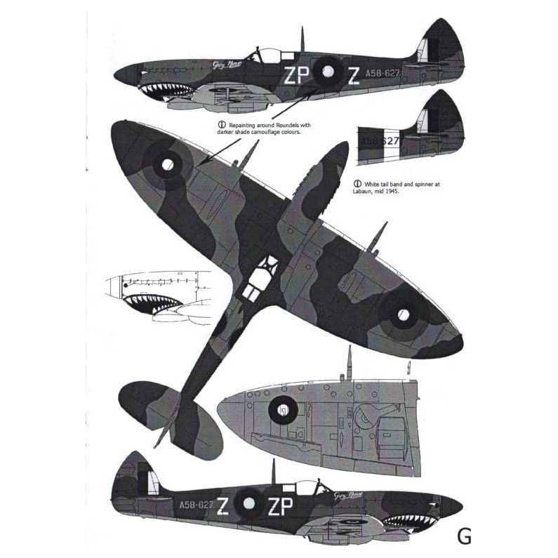 Aero Imageworks [A014801] Supermarine Spitfire Mk.VIII in the Pacific (RAAF), 1/48