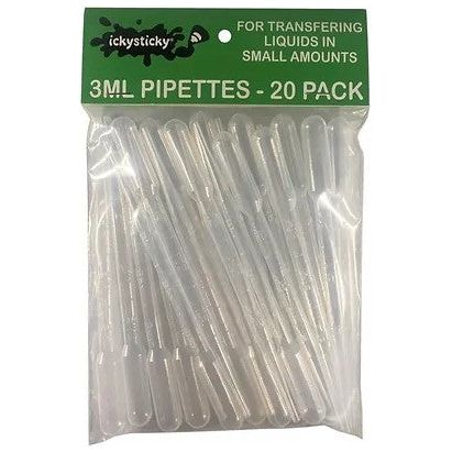 IckySticky [560310] 3ml pipettes, 20 pack
