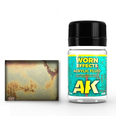 AK Interactive [AK088] Worn Effects, Acrylic fluid, 35ml