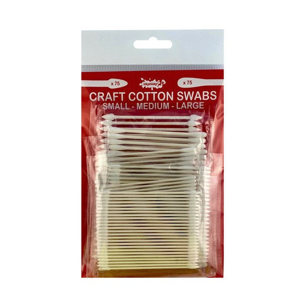 Icky Sticky [560321] Cotton Swabs, mix – small; medium; large (75 pieces)