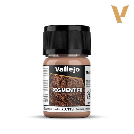 Vallejo [73.119] Pigment FX – European Earth, 35ml