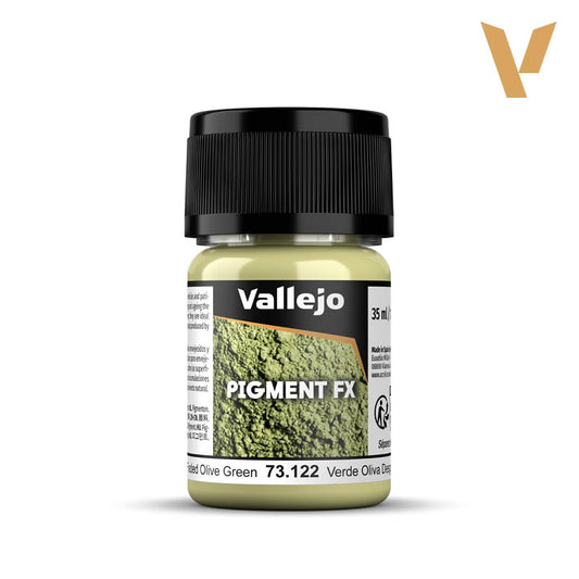 Vallejo [73.122] Pigment FX – Faded Olive Green, 35ml