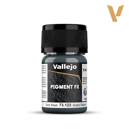 Vallejo [73.123] Pigment FX – Dark Steel, 35ml