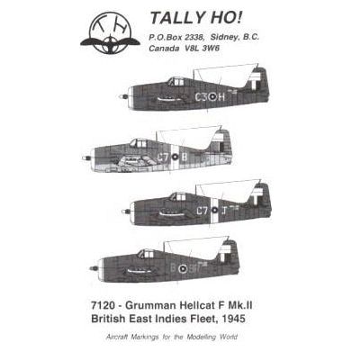 Tally Ho [7120] Hellcat (F6F) F.Mk.II, British East Indies Fleet, 1945, 1/72