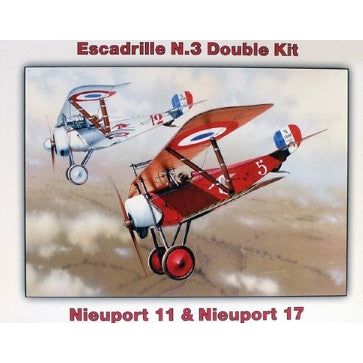 Eduard, [8072] Nieuport 11 & Nieuport 17, 1/48