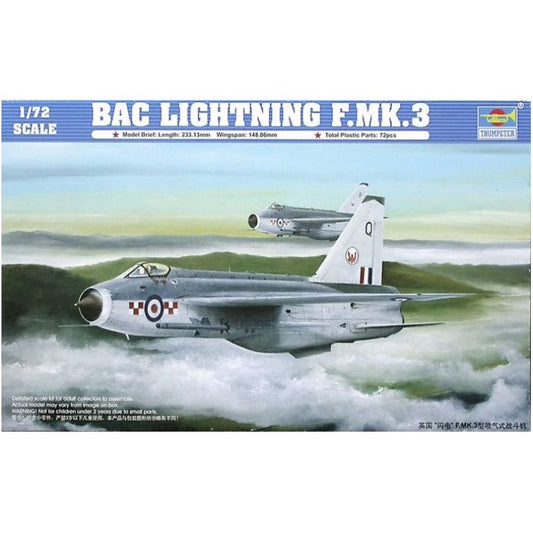 Trumpeter, [01635] BAC Lightning F.Mk.3, 1/72