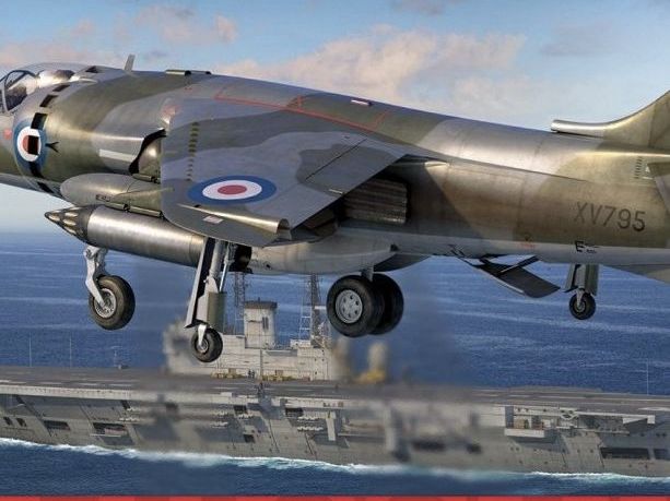 Airfix, [04057A], Hawker Siddeley Harrier GR.1/AV-8A, 1/72