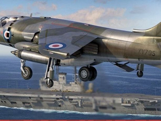 Airfix, [04057A], Hawker Siddeley Harrier GR.1/AV-8A, 1/72