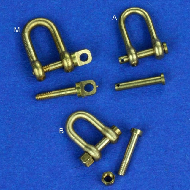 RB Model [077 241] shackles 12.2x7.6mm, 1/24 ↨