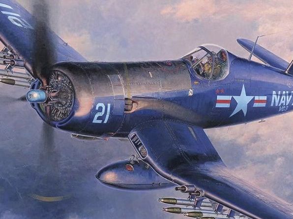 Hasegawa, [09075] Vought F4U-5N Corsair, 1/48