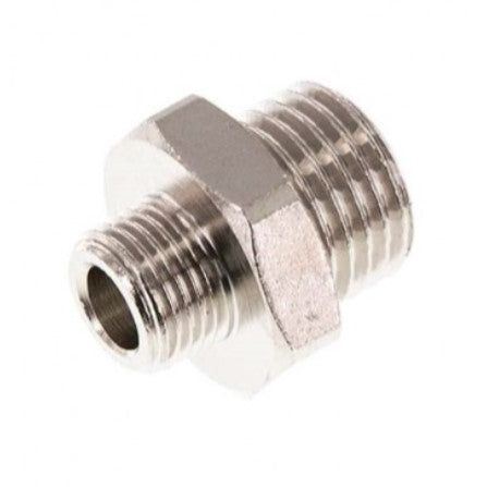 H&S [105783] double nipple w/ G1/4" male thread & G1/4" male tread