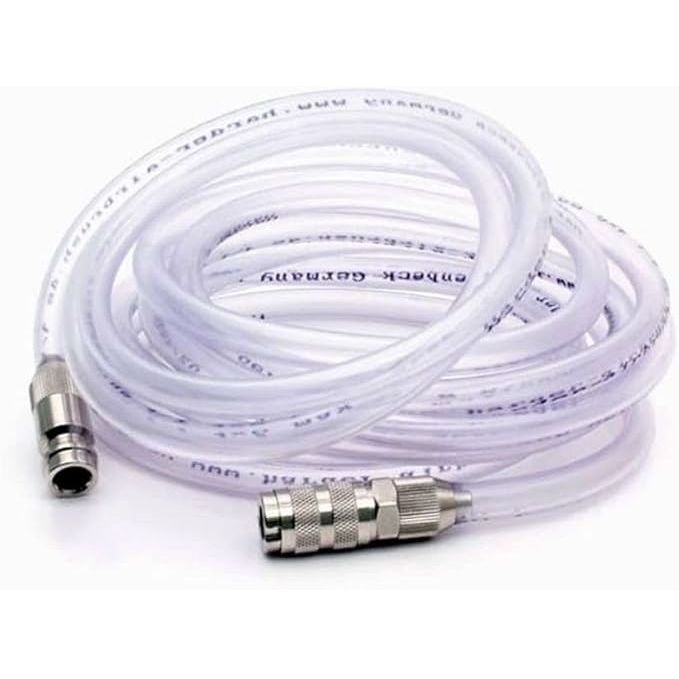 H&S [123963] Complete air hose, 2.5m quick coupling nd 2.7, plug in nipple nd 5