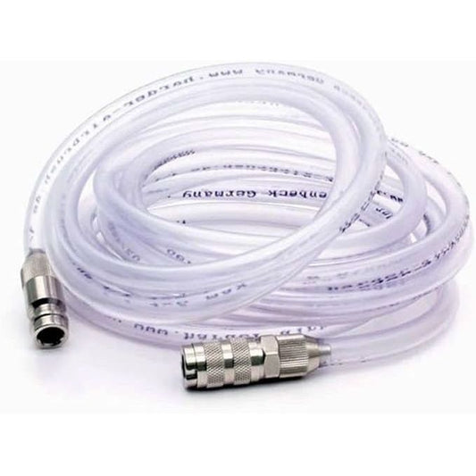 H&S [123963] Complete air hose, 2.5m quick coupling nd 2.7, plug in nipple nd 5