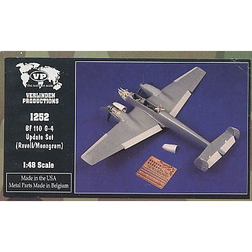 Verlinden [1252] Bf-110G-4 update set (Revell/Monogram), 1/48