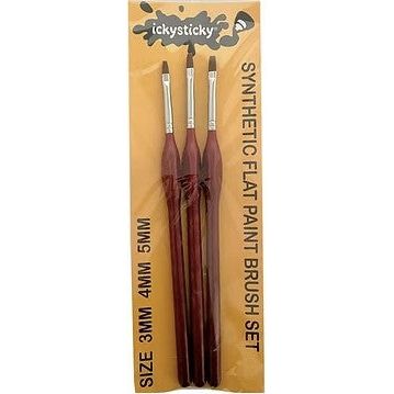 Icky Sticky [14018] Synthetic Flat Paint Paint Brush set
