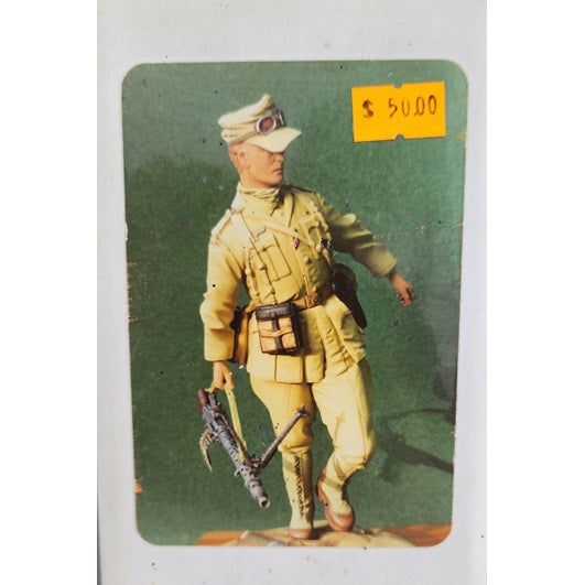 Mili-Art [120/3] German Afrika Korps MG34 gunner, 120mm
