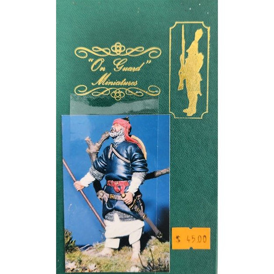 On Guard Miniatures [?] Arab Warrior, Anatolian Frontier, early 9th century, 70mm