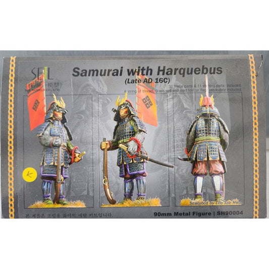 Seil [SH90004] Samurai with Harquebus, late 16th Century AD, 90mm