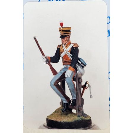 Almond Sculptures [AS/A19] British Light Dragoon Trooper, campaign dress, 90mm