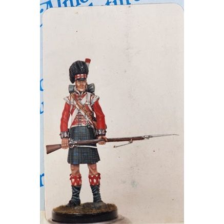 Almond Sculptures [AS/A16] Black Watch Grenadier, 42nd Regt, 1812-15, 90mm