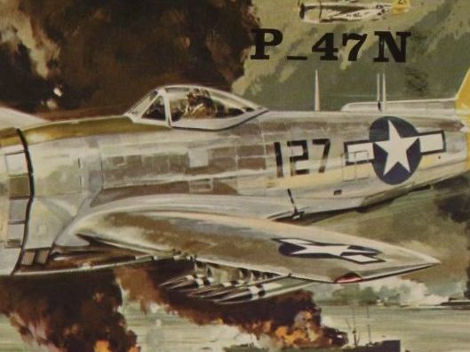 Heller, [267] Republic P-47N Thunderbolt, 1/72
