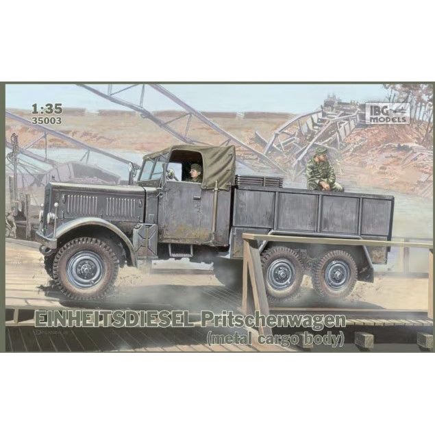 IBG Model [35003] Detail set for Einheitsdiesel Pritschenwagen (metal cargo body), 1/35