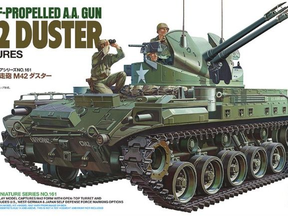 Tamiya [35161] M42 Duster Self-Propelled AA Gun, 1/35**