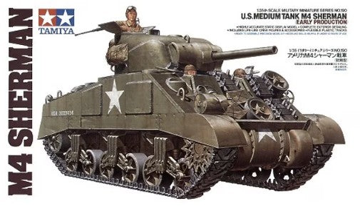 Tamiya [35190] M4 Sherman (Early Production), 1/35**