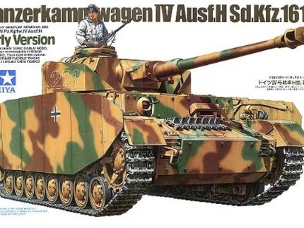 Tamiya [35209] Panzerkampfwagen IV Ausf. H / Sd.Kfz. 161/1 Early, 1/35 **