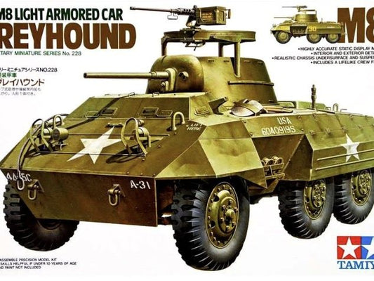 Tamiya [35228] M8 Greyhound, 1/35 **