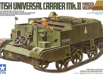 Tamiya [35249] British Universal Carrier Mk.II Forced Reconnaissance, 1/35 **