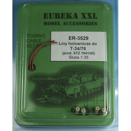 Eureka XXL [ER3529] tow cable for T-34/76 (factory STZ 1941/42), 1/35