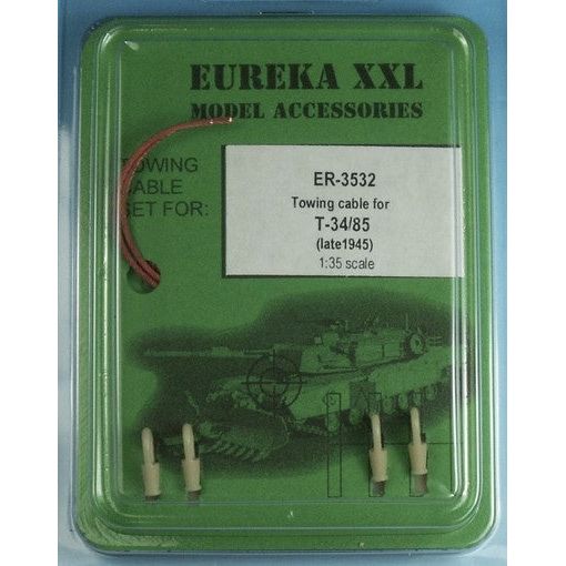 Eureka XXL [ER3532] tow cable for T-34/85 (late 1945), 1/35