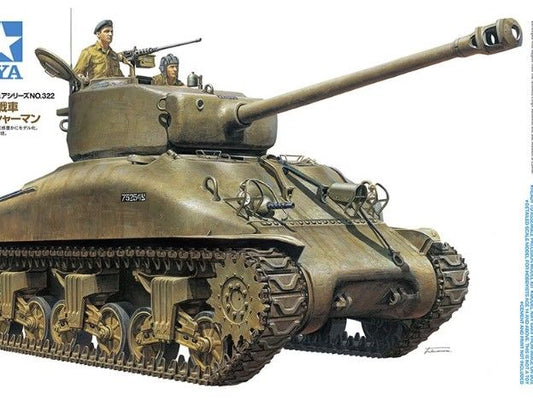 Tamiya [35322] M1 Super Sherman Israeli Tank M1 Super Sherman, 1/35 **