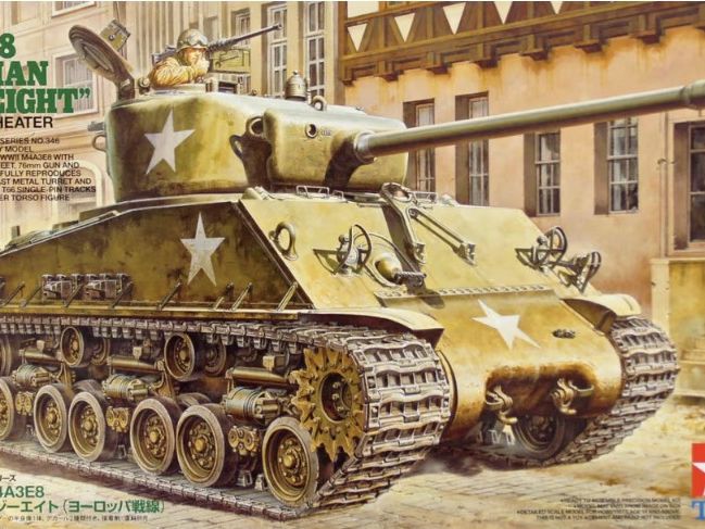 Tamiya [35346] M4A3E8 Sherman "Easy Eight" European Theater, 1/35**