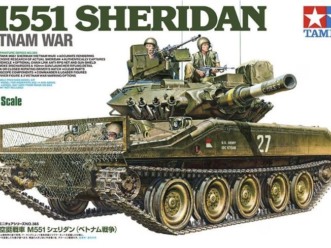 Tamiya [35365] M551 Sheridan Vietnam War, 1/35 **