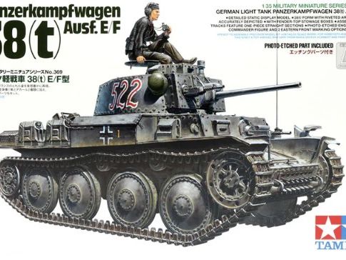 Tamiya [35369] Panzerkampfwagen 38(t) Ausf. E/F, 1/35**
