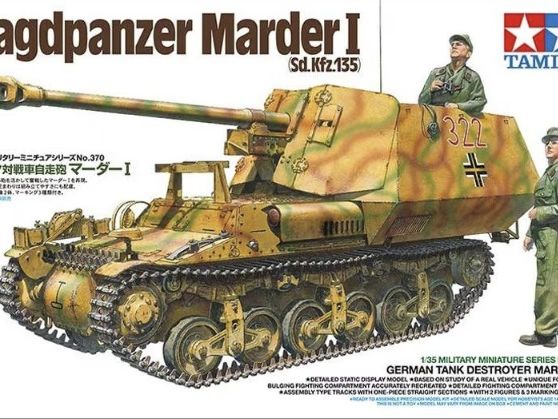 Tamiya [35370] Jagdpanzer Marder I, Sdkfz.135, 1/35 **