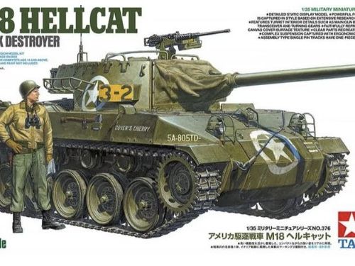 Tamiya [35376] Tank Destroyer M18 Hellcat, 1/35**