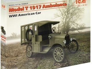 ICM, [35661], Model T 1917 Ambulance, 1/35