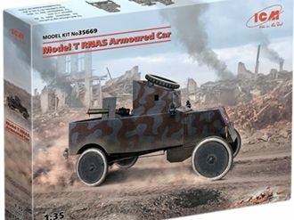 ICM, [35669], Model T RNAS Armoured Car, 1/35
