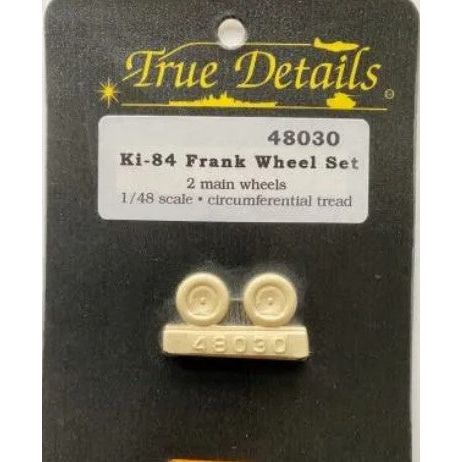 True Details [48030] Ki-84 Frank wheel set, 1/48