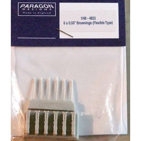 Paragon [48023] 6x 50cal Browning MG's (flexible type), 1/48