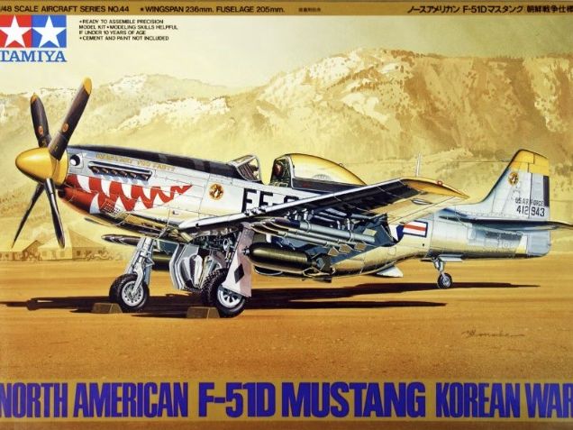 Tamiya [61044] N.A F-51D Mustang Korean War, 1/48 **