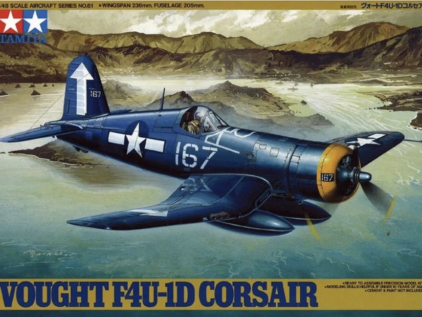 Tamiya [61061] Vought F4U-1D Corsair, 1/48 **