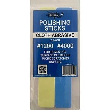 Icky Sticky [610612] Polishing sticks - 1ea #1200, #4000 grit