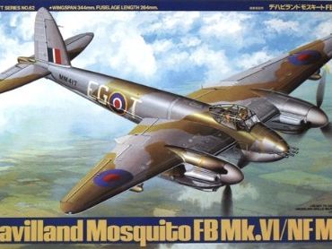 Tamiya [61062] DeHavilland Mosquito FB Mk.IV/NF Mk.II, 1/48 **