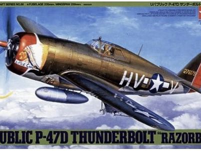 Tamiya [61086] Republic P-47D Thunderbolt - razorback, 1/48 **